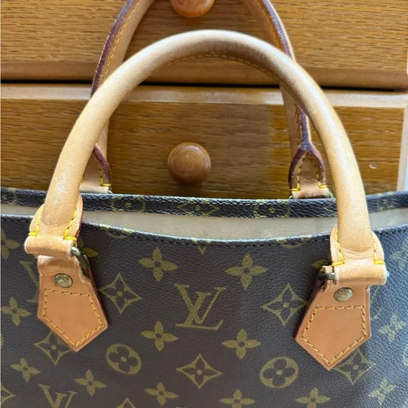 Louis Vuitton Brown Monogram Tote - Picture 2 of 13